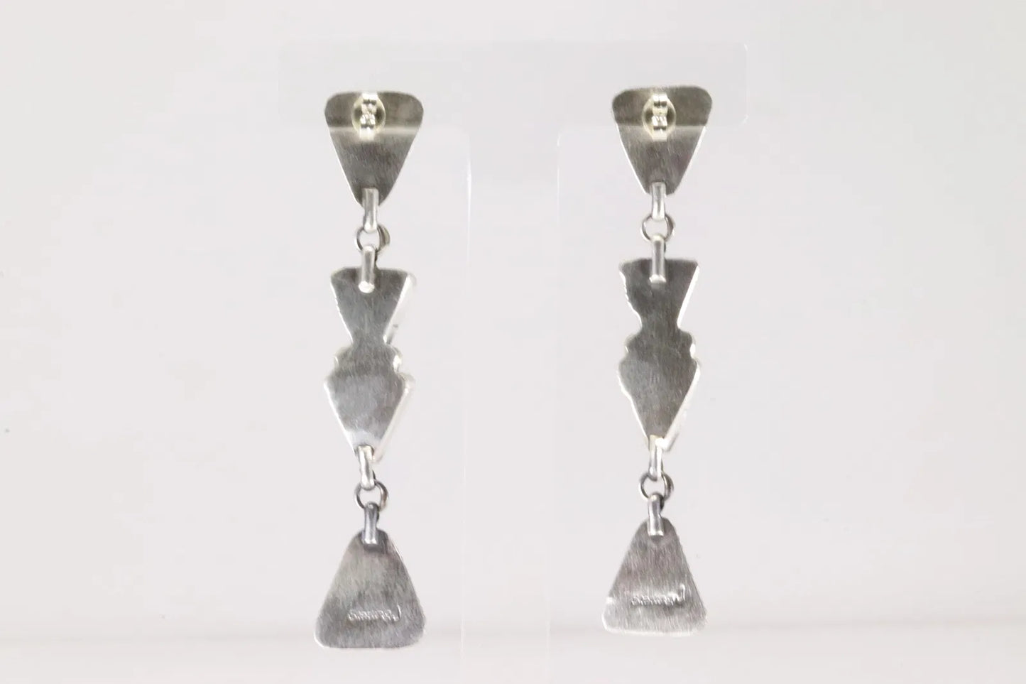 Turquoise Mine Number 8 Gorgeous Dangle Earrings by Judith Dixon