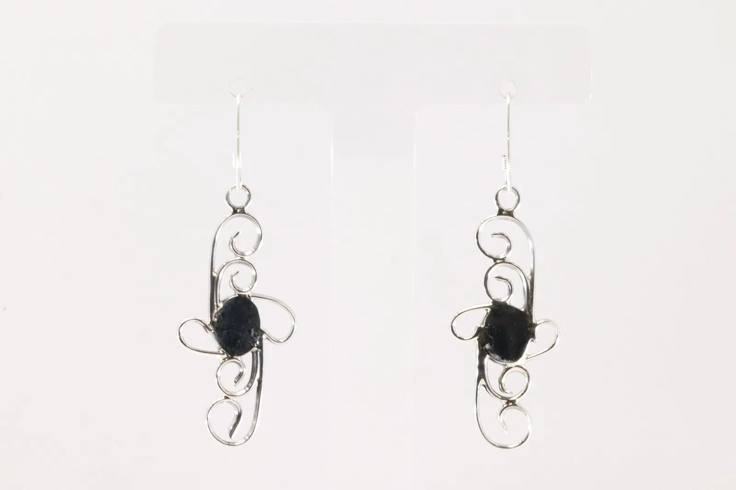 Danity Native Made Cross Turquoise Earrings by Sheena Jack
