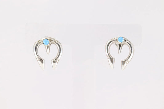 Sterling Silver Naja Studs by Shantel Bitsie