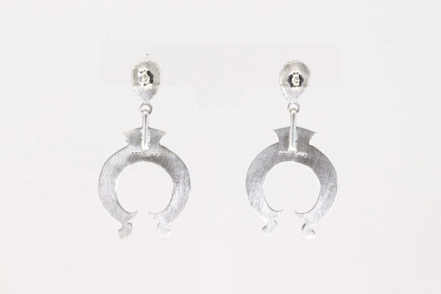 Naja Turquoise Earrings by Navajo Artist