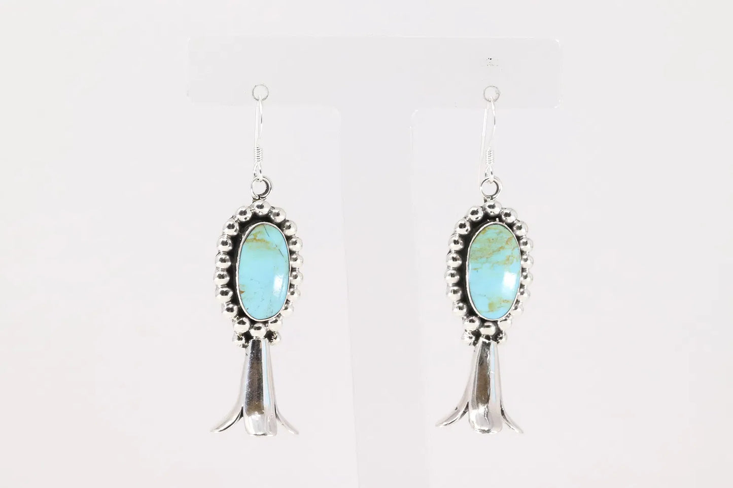 Royston Turquoise Blossom Earrings by Yazzie