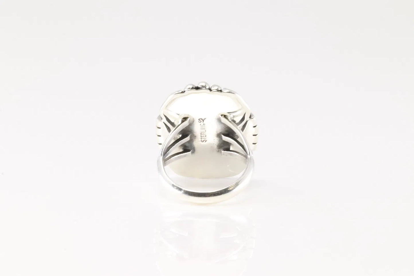 Native Spiny Oyster Ring by Samuel Yellowhair