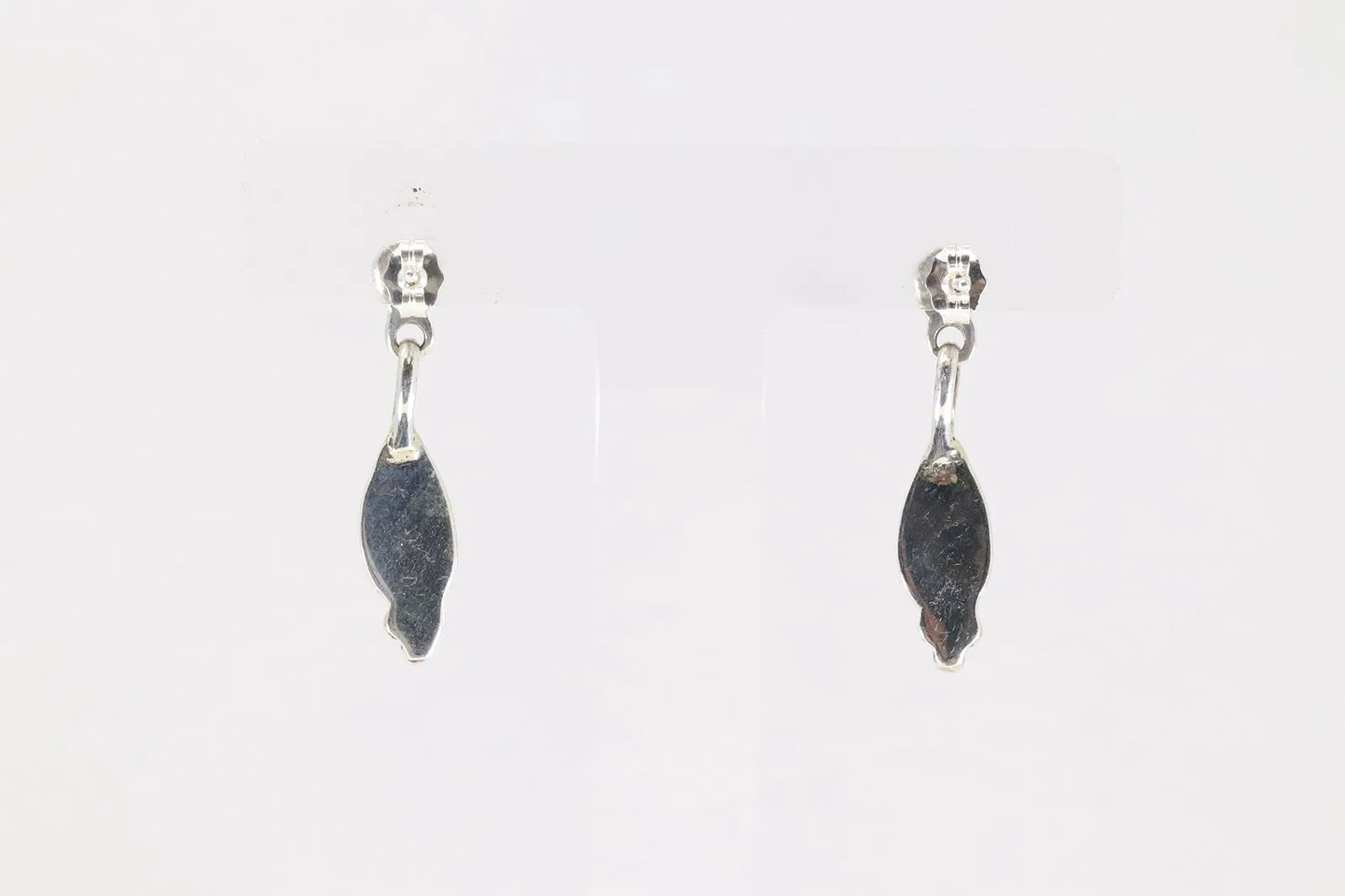 Dainty Turquoise and Coral Earrings by Gary Shorty