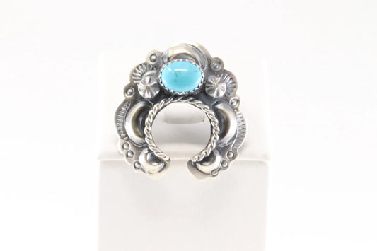 Naja Adjustable Ring by Tim Yazzie