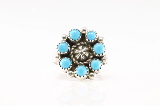 Cluster Turquoise Native Made Ring