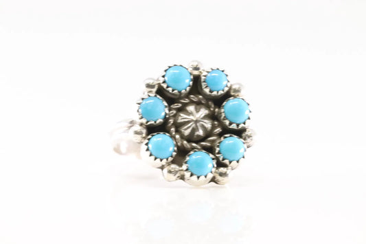 Cluster Turquoise Native Made Ring