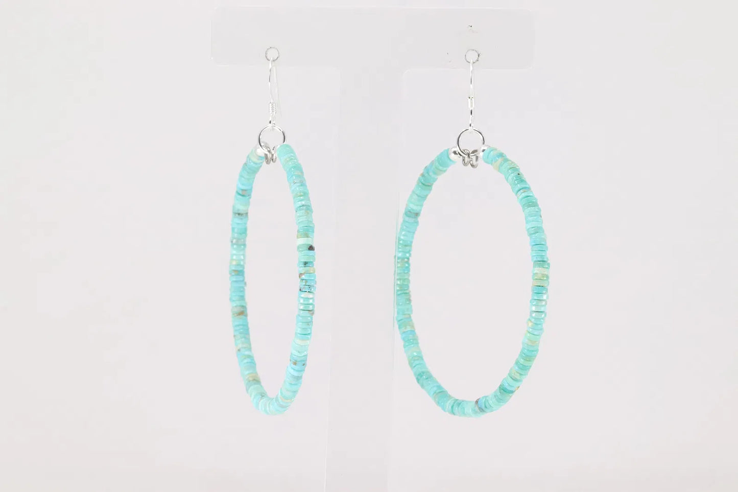 Turquoise Hoop Earrings