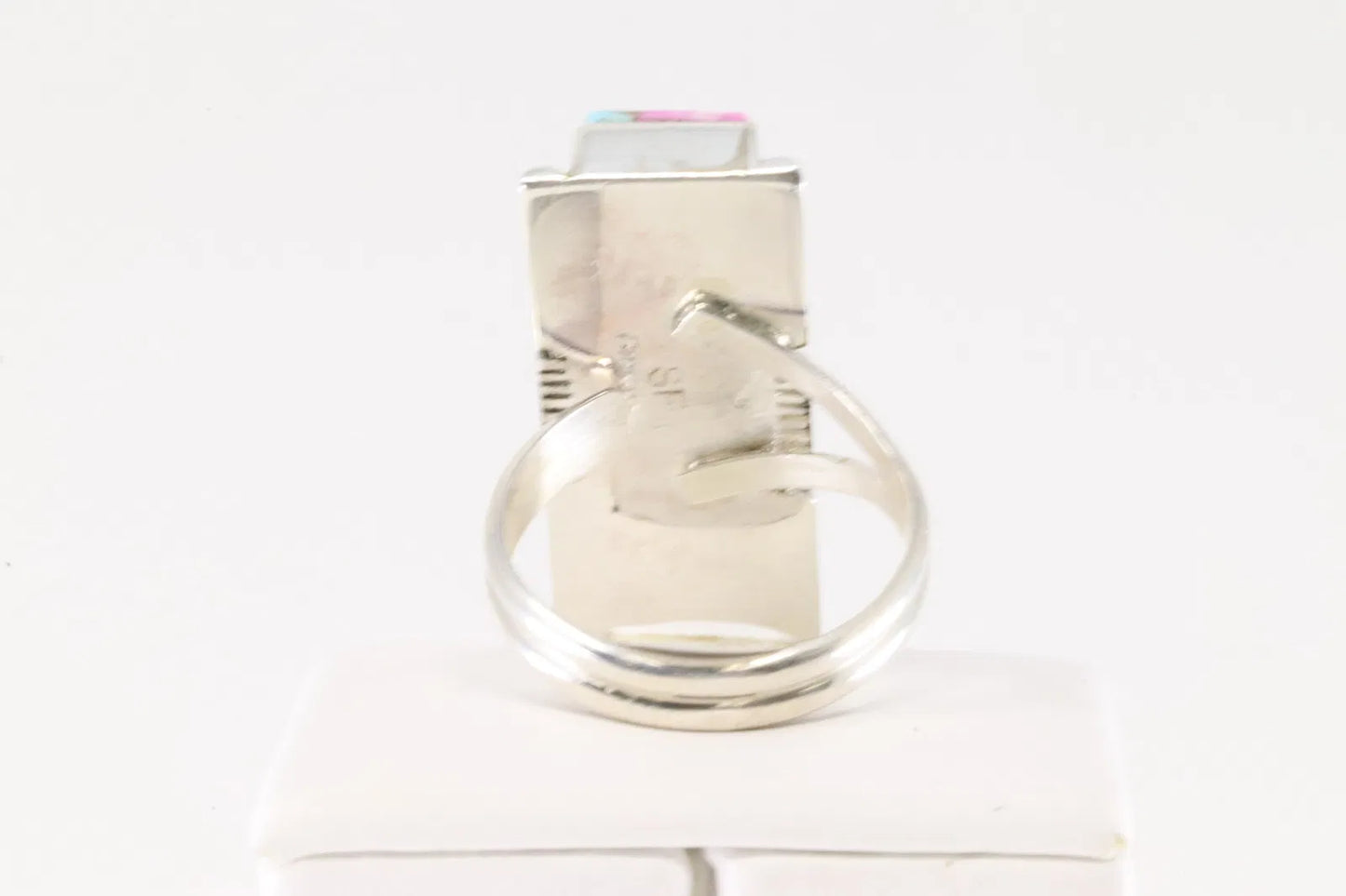 Cotton Candy  rectangle ring by Steve Francisco
