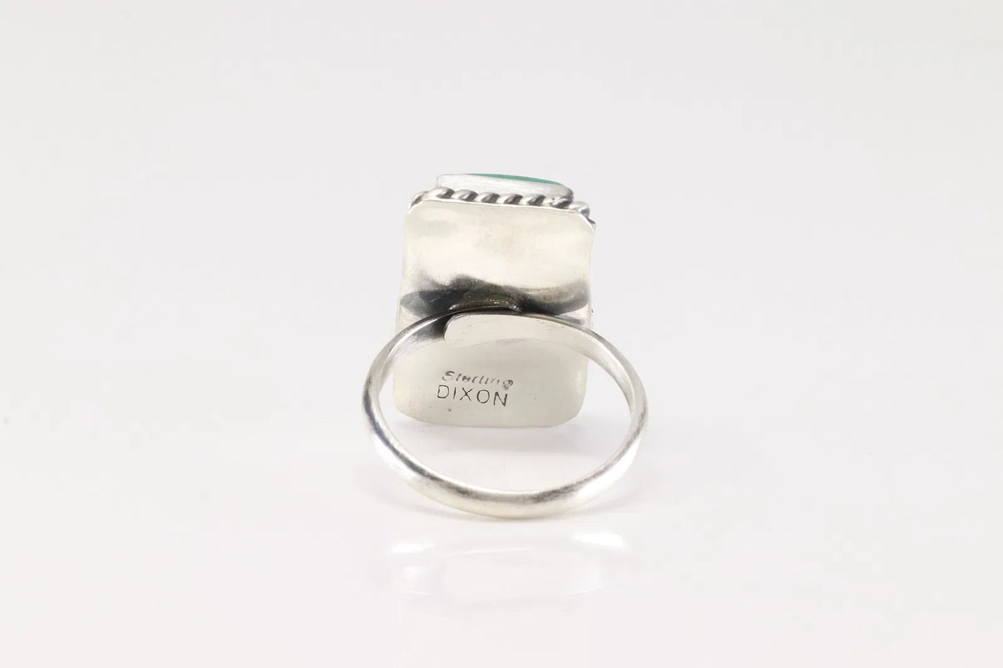 Johnny Dixon Chubby Bar Adjustable Turquoise Ring