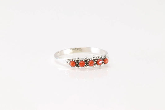 Coral Ring by April Haloo size 8