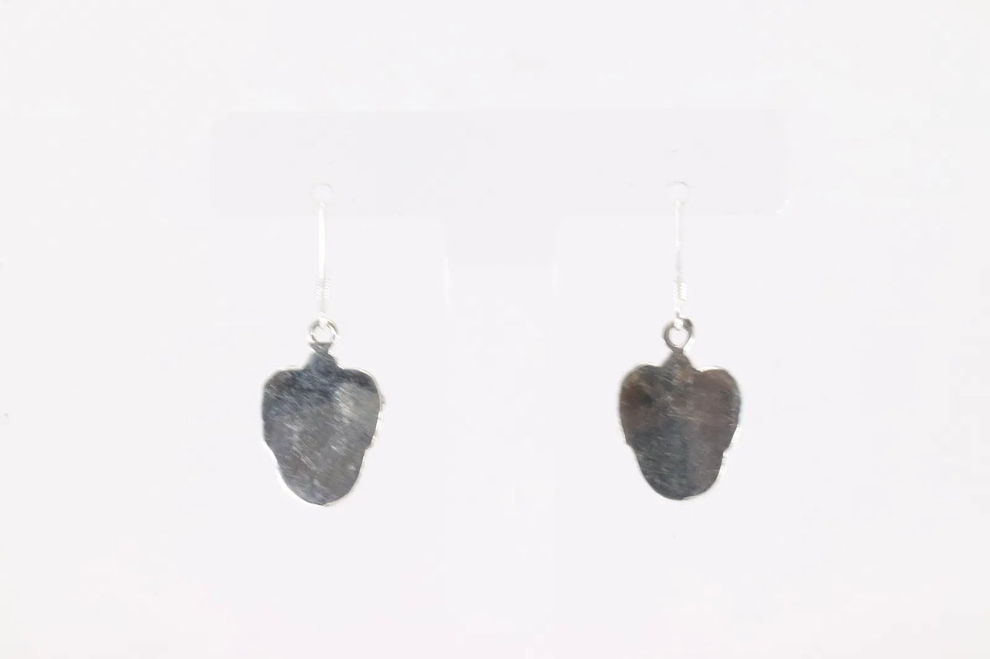 Dainty Turquoise and Silver Native Made Earrings