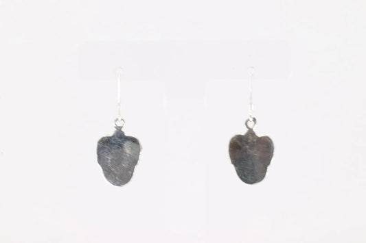 Dainty Turquoise and Silver Native Made Earrings