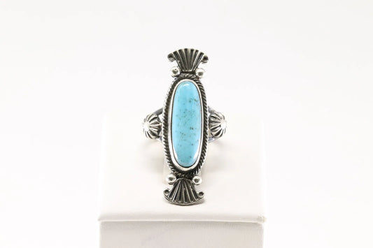 Turquoise Ring by M Benally