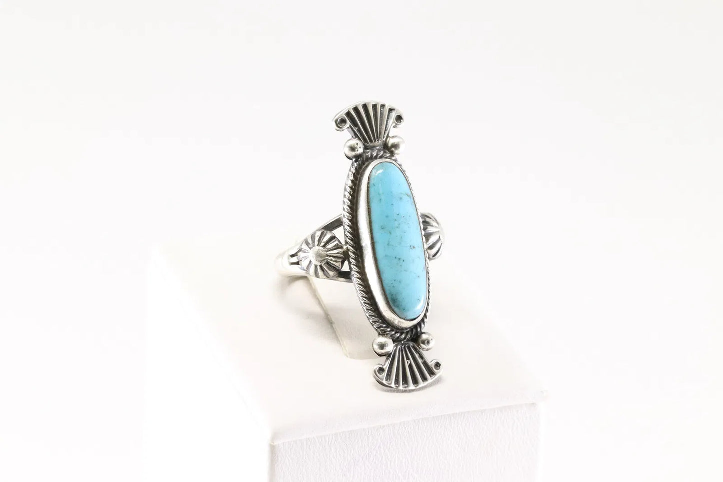 Turquoise Ring by M Benally