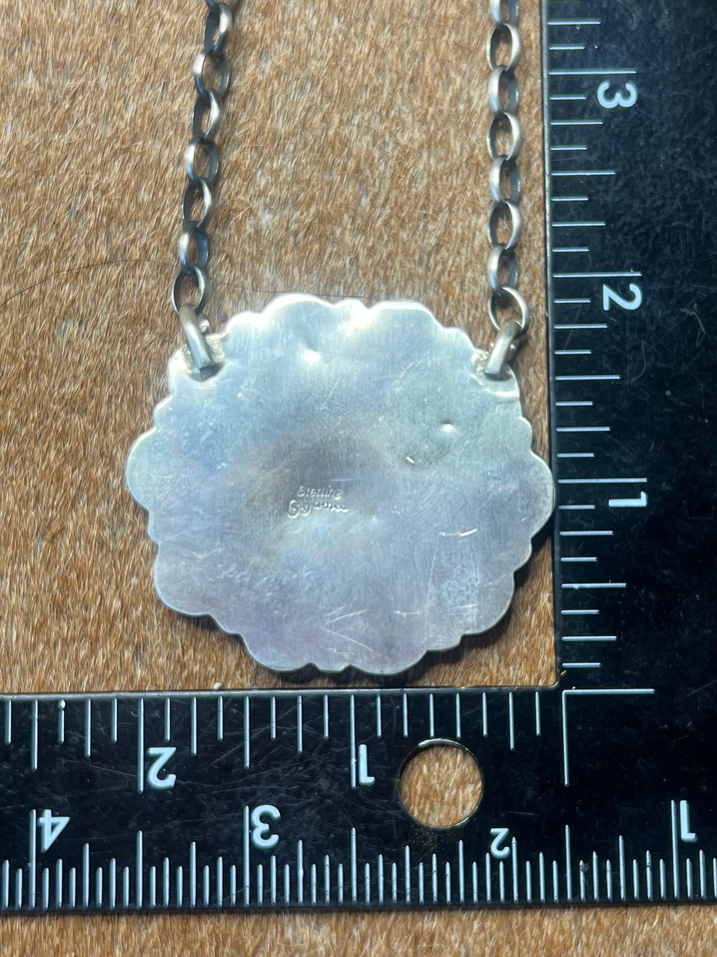 Large Turquoise Cluster Necklace by Geraldine James