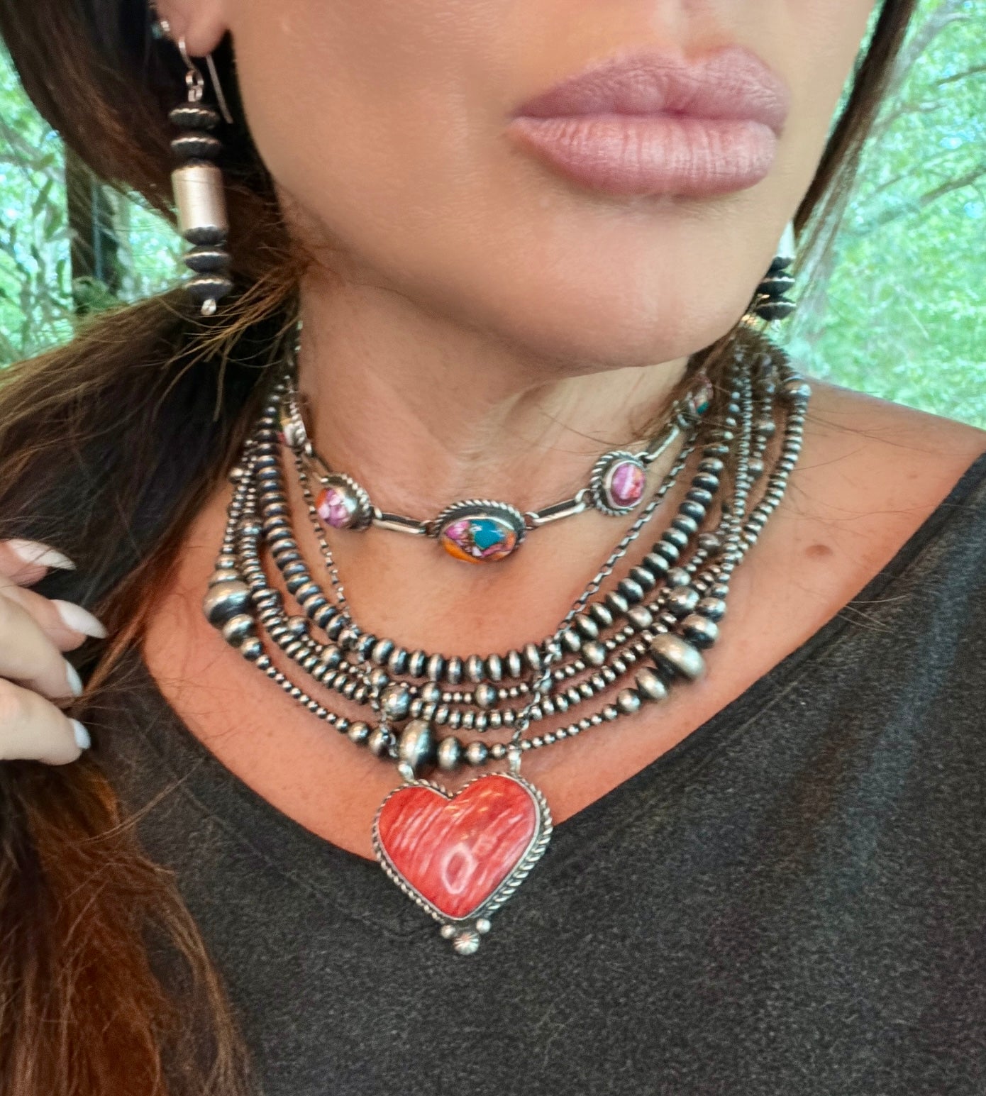 Native Made Earrings by Crystal Haley