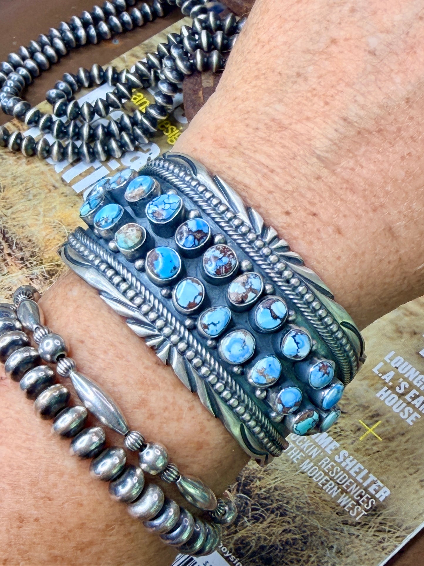Mark Yazzie Golden Hills Cuff