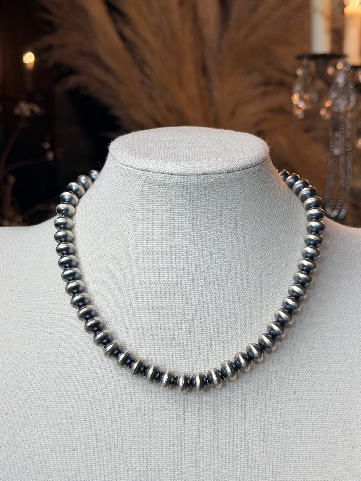 Dorinda Mariano Navajo Pearls 10mm, 16”