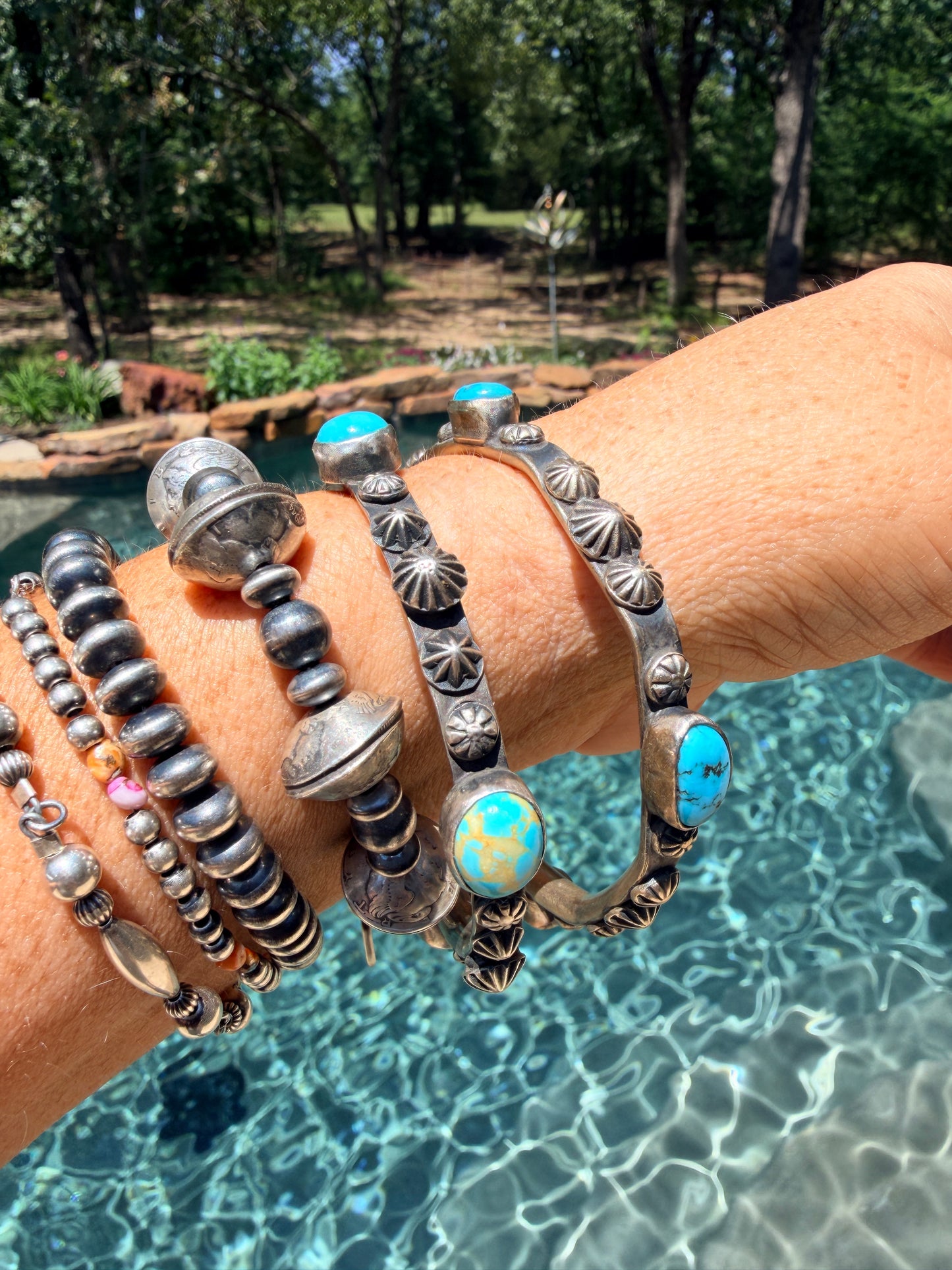 Chimney Butte Turquoise Bangles