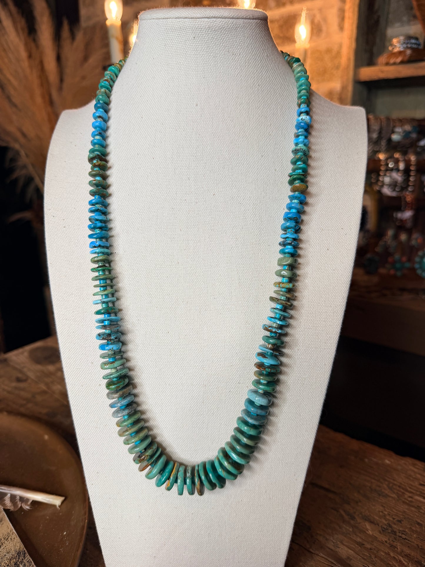 Kingman Turquoise Necklace