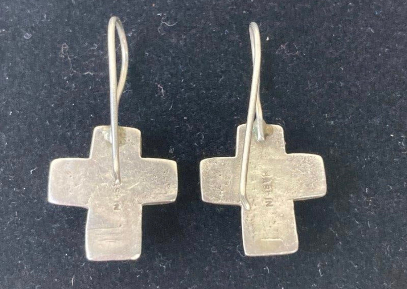 Sterling Silver Native American Earrings by Daslin