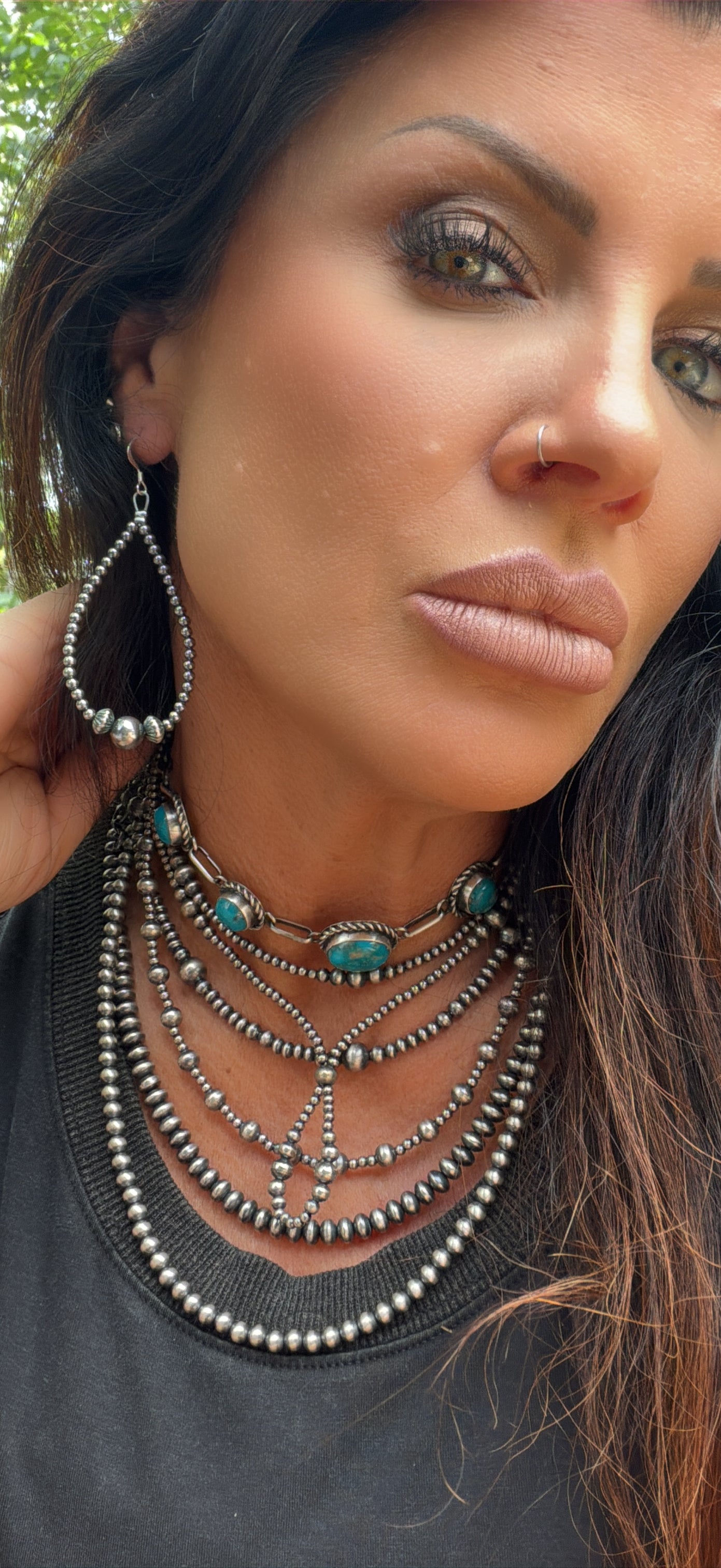 Handmade Navajo Pearl and Desert Pearl (Sterling Silver) Collection