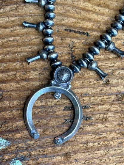 Presley Haley Squash Blossom Necklace