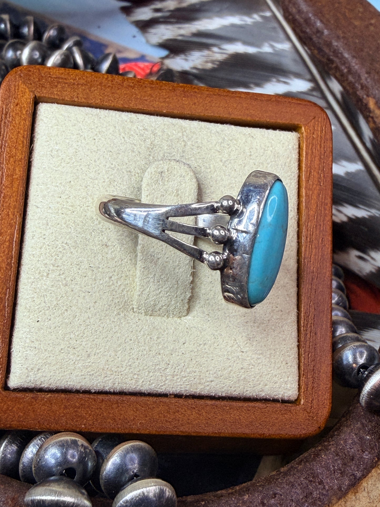Turquoise Ring size 7