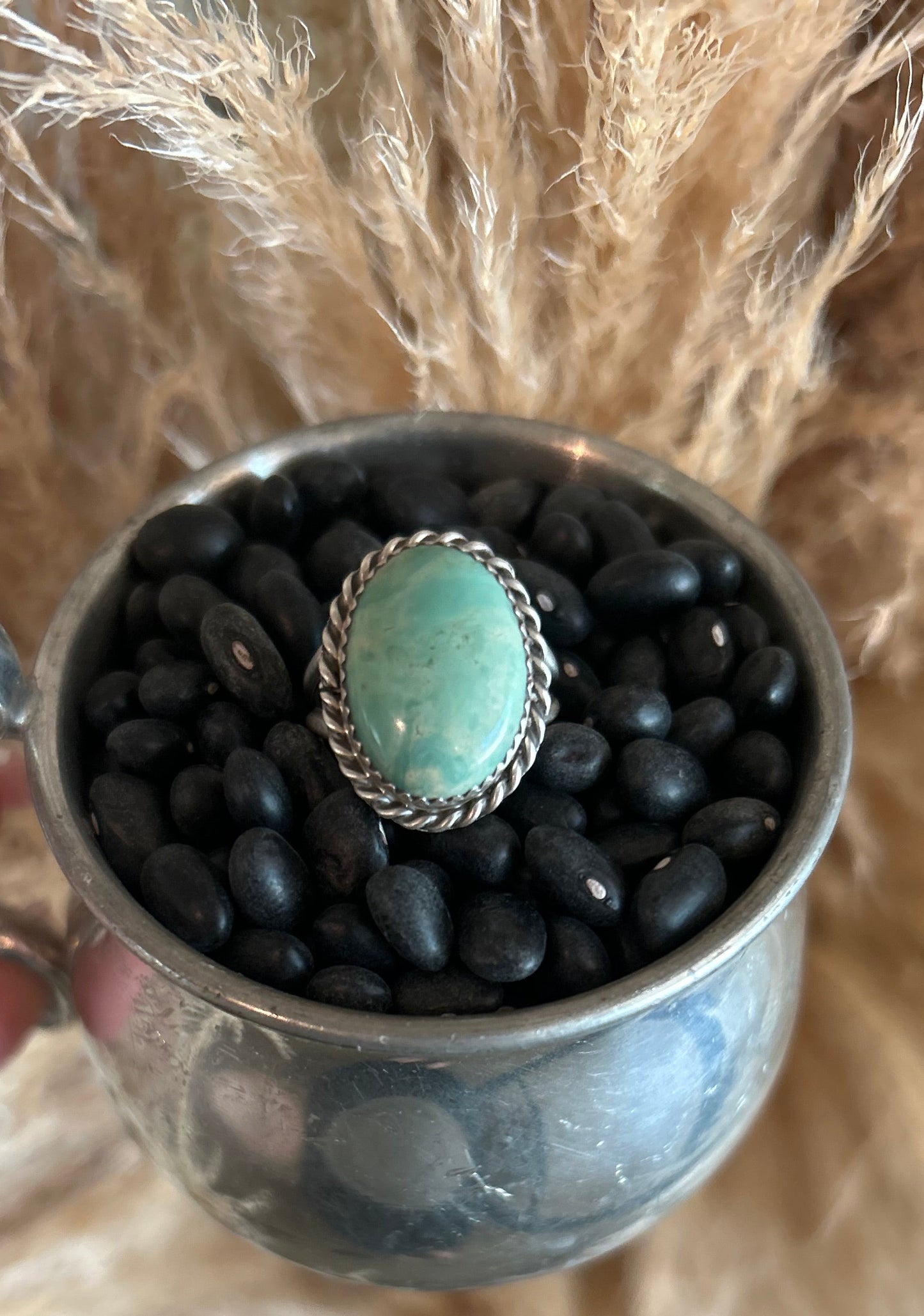 Authentic Turquoise Ring size 7.5