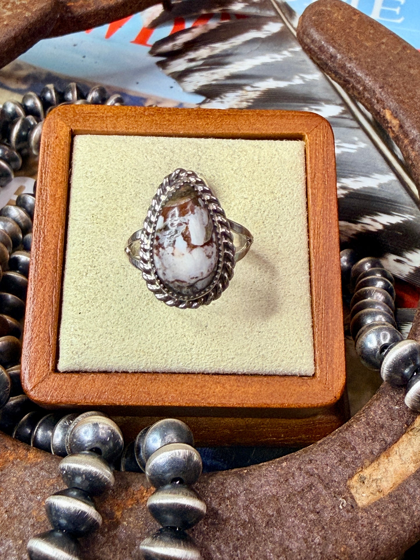 Wild Hose Ring by Platero size 7