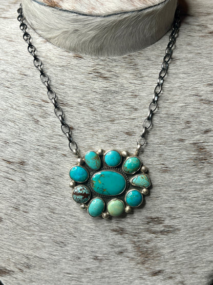 Geraldine James Large Cluster Necklace