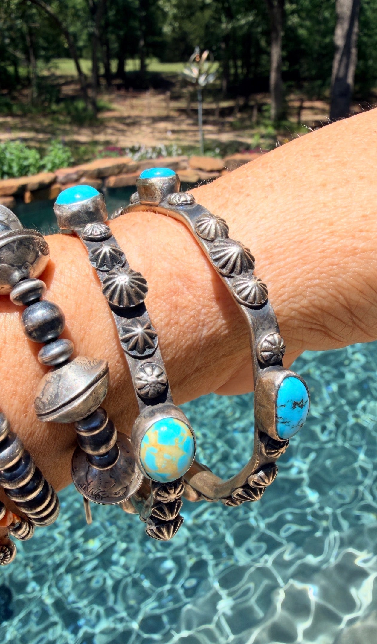Chimney Butte Turquoise Bangles