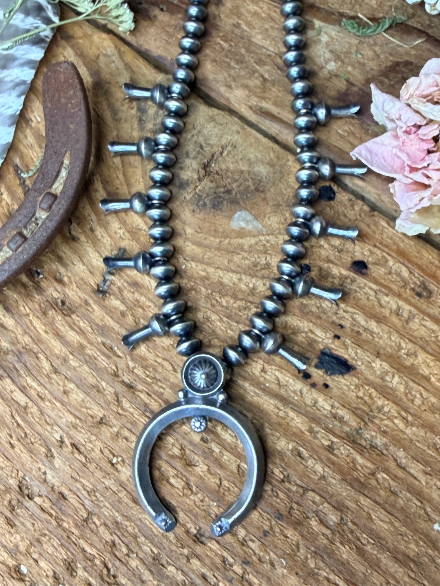 Preston Haley Squash Blossom Necklace