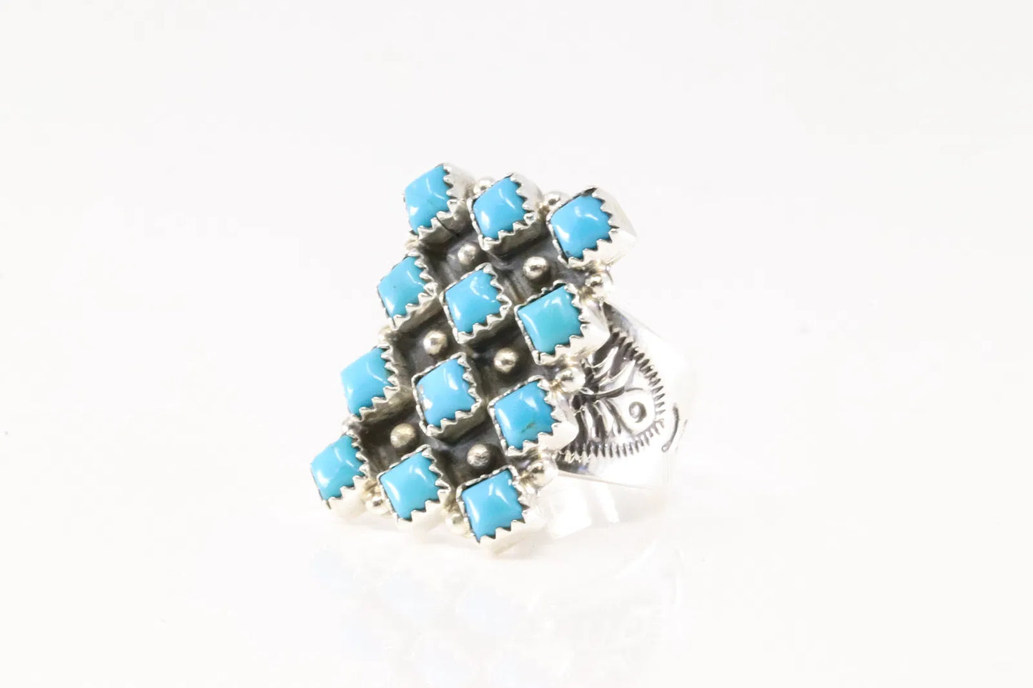 Native American Kingman Turquoise Ring