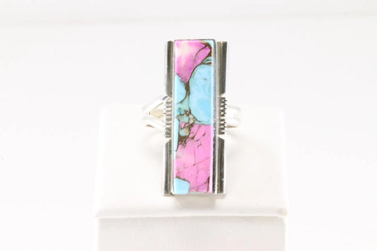 Cotton Candy  rectangle ring by Steve Francisco