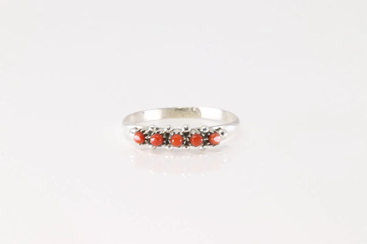 Coral Ring by April Haloo size 8
