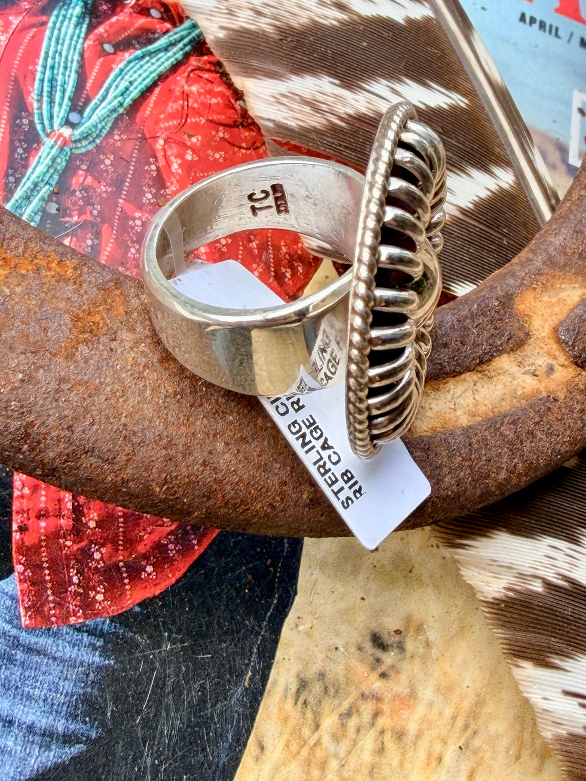 Thomas Charley Rib Cage Ring size 6.5