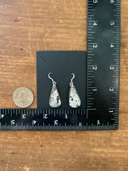 Native Made Wild Horse Teardrop Earrings by Alice Johnson