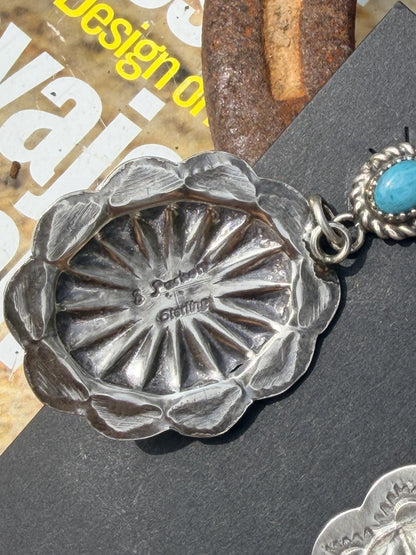 Concho Earrings by Sandra Parkett