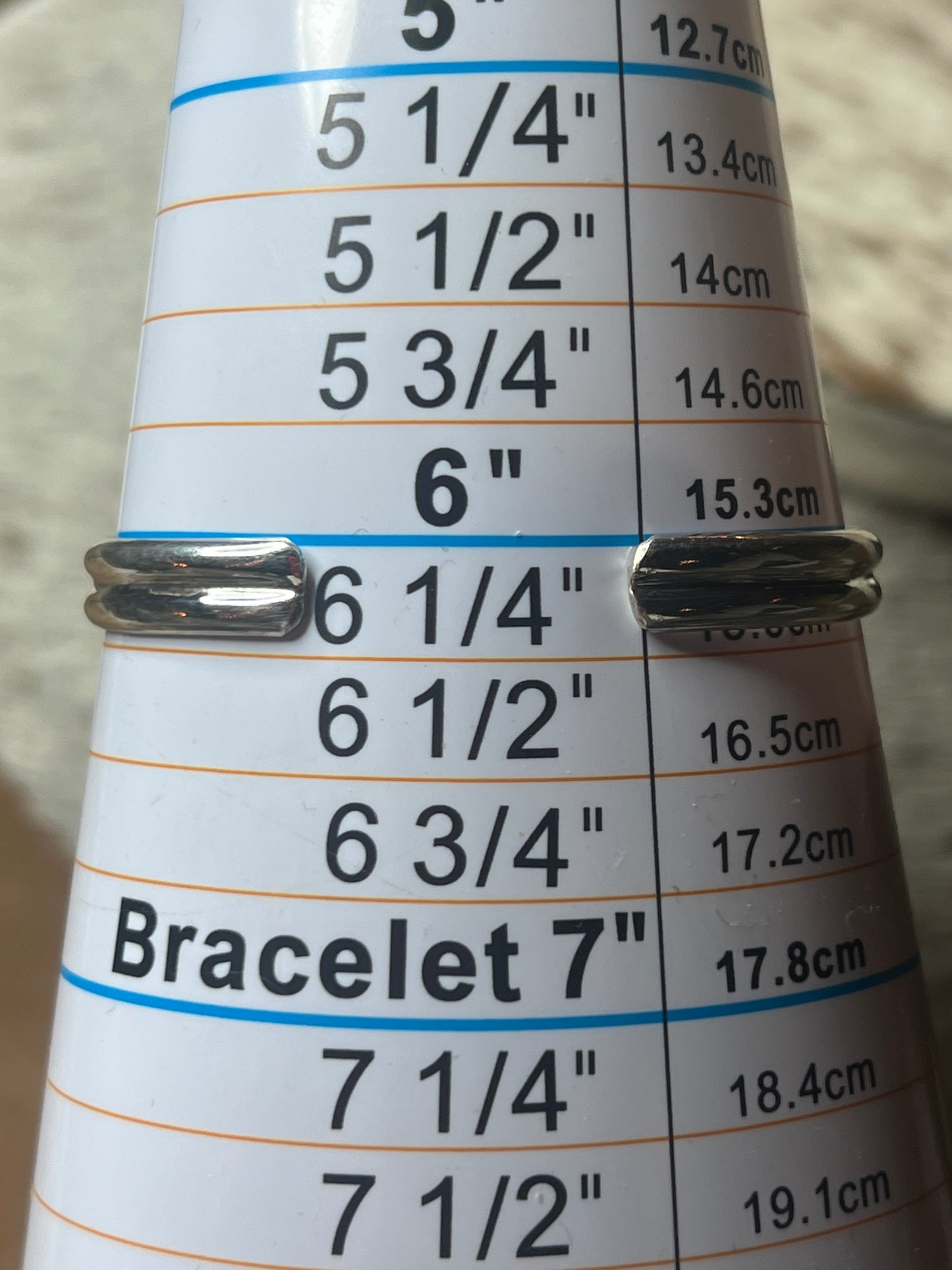 Native Made Palomino Sterling Silver Cuff by Samson Etsitty