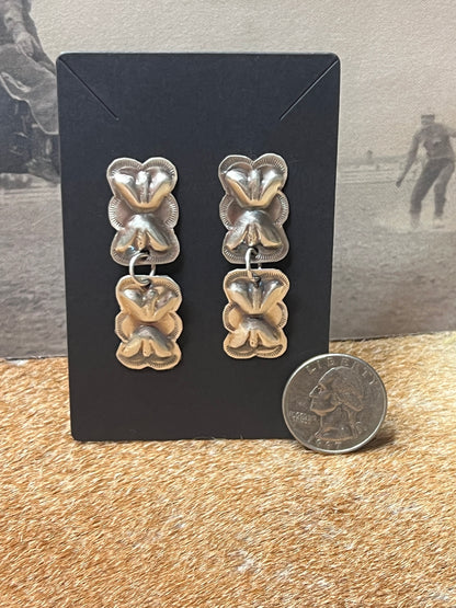 Double Butterfly Earrings