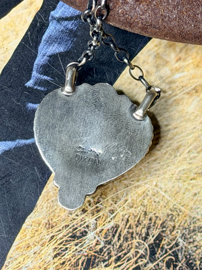 Native Made Mine #8 Heart Necklace