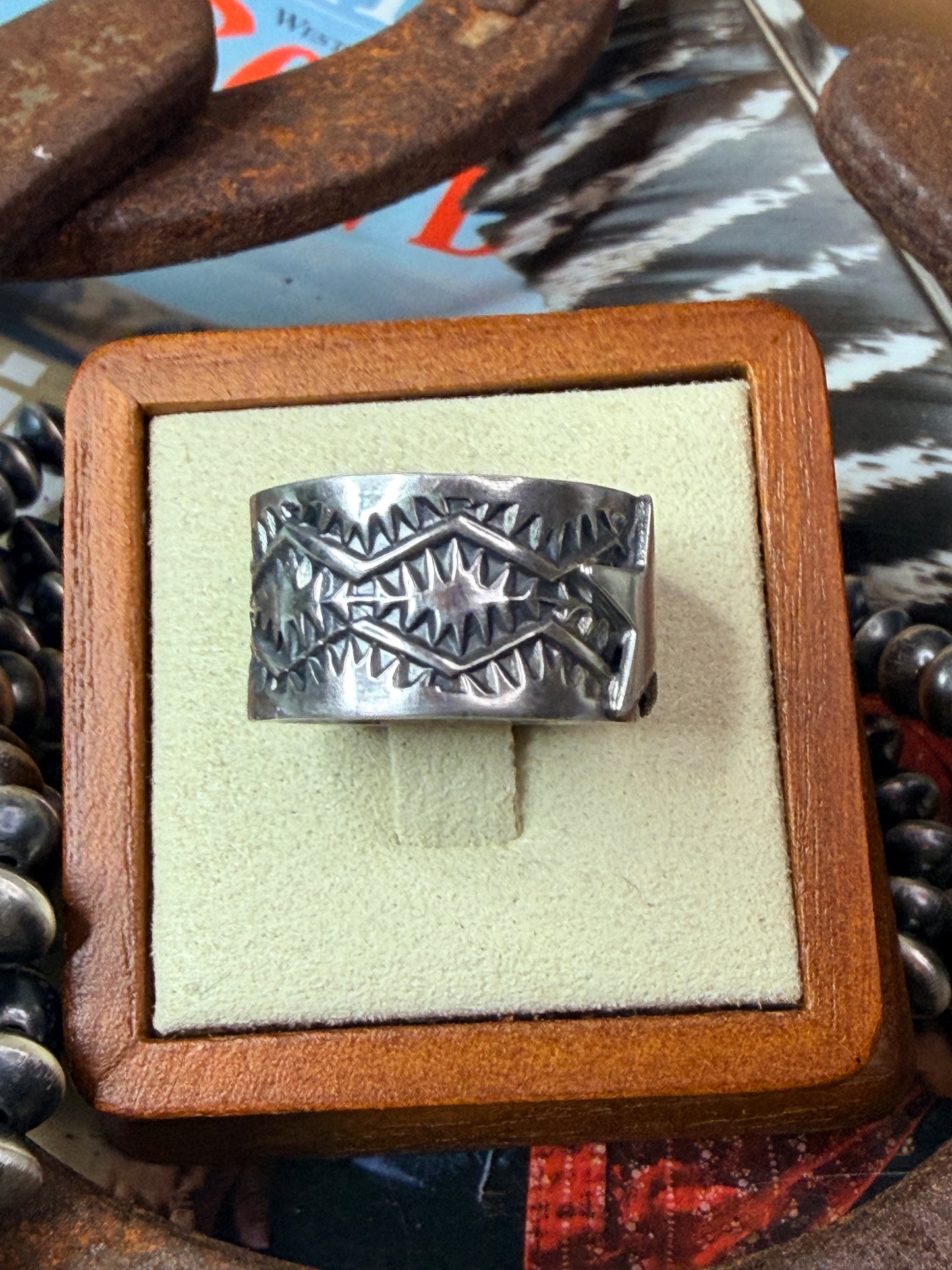 Sunshine Reeves Star Stamped Ring size 10