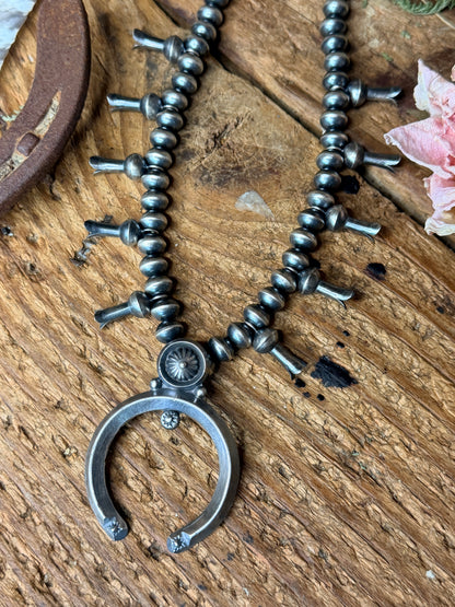 Presley Haley Squash Blossom Necklace