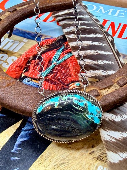 Native Made Blackjack Necklace by Tia Long