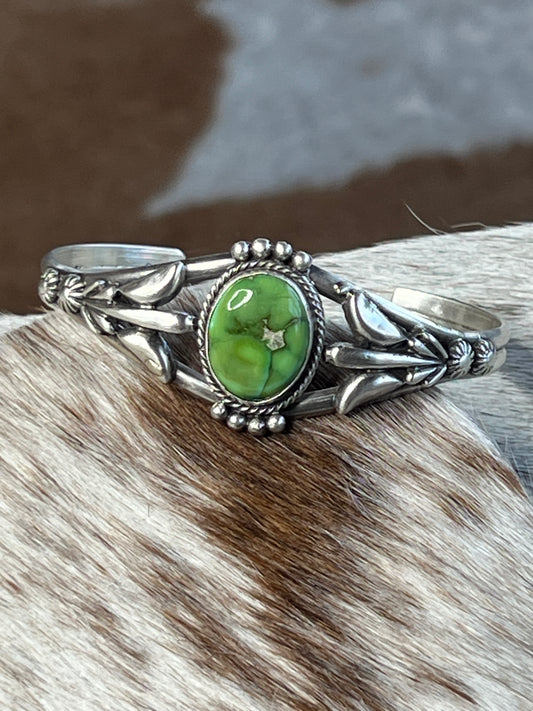 Green Turquoise Cuff