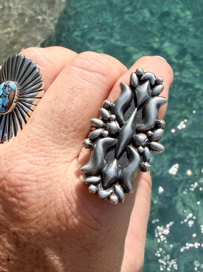 Native Made Beautiful Sterling Silver Ring