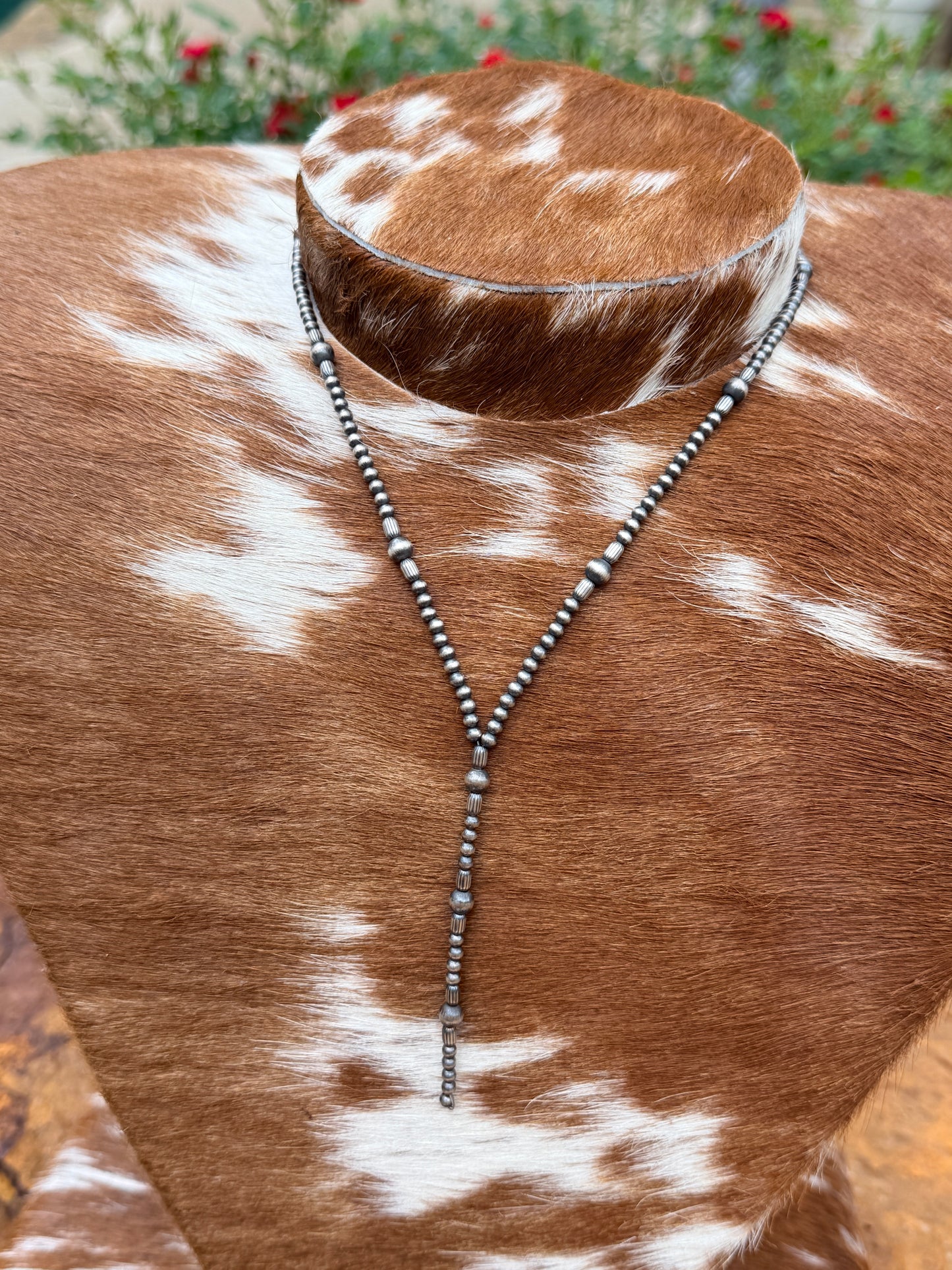 Sterling Silver Lariat Necklace