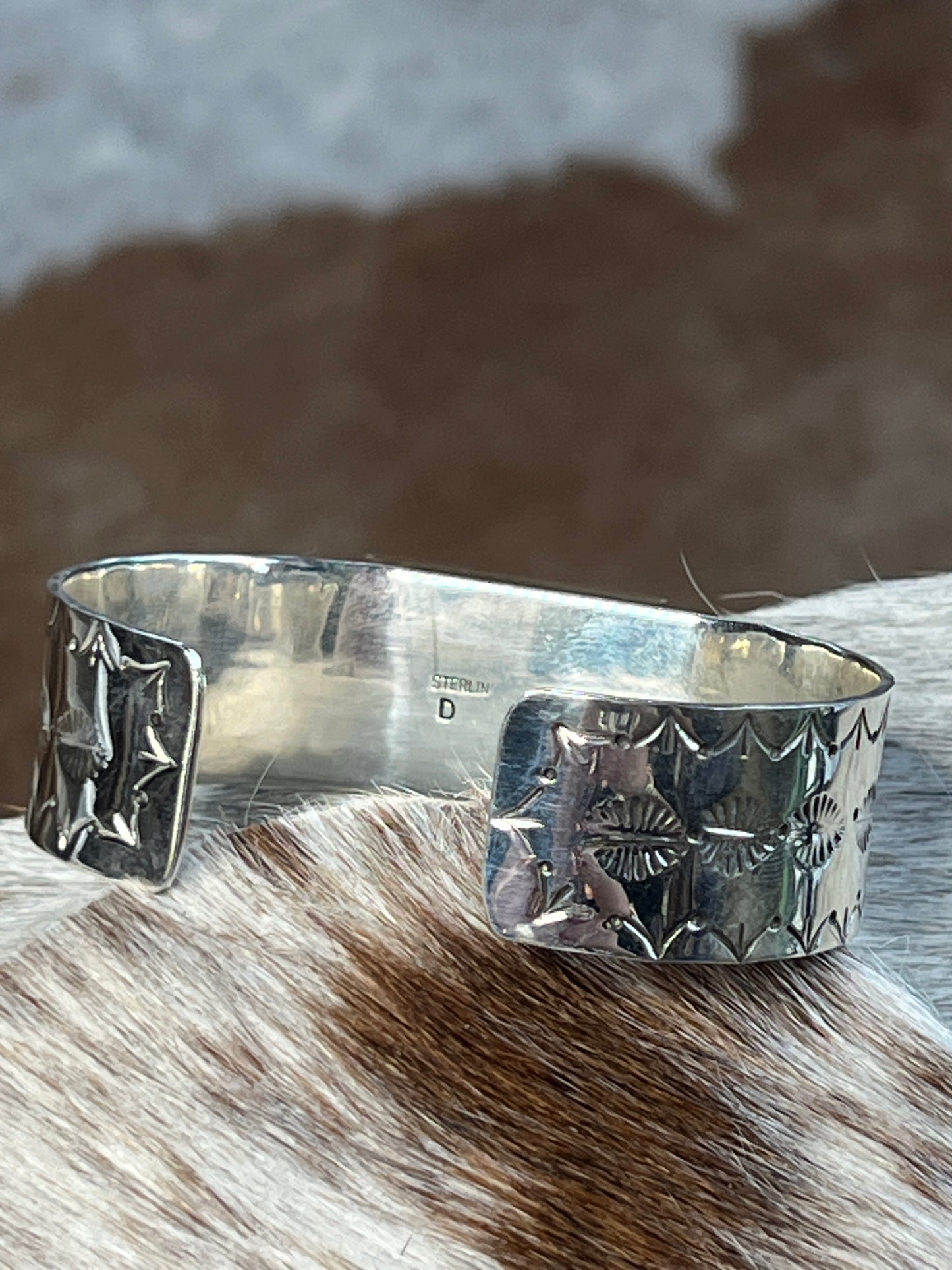 Native Made Turquoise Cuff by Daniel Dakai