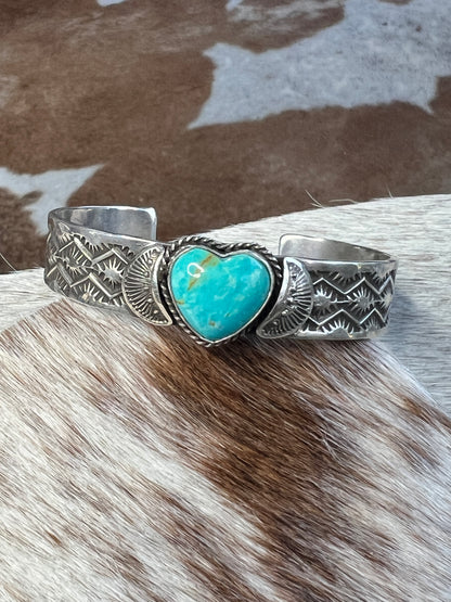 Native Made Sunshine Reeves Kingman Cuff